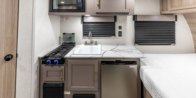 2026 KZ RV Sportsmen Classic 130RD Travel Trailer Kitchen