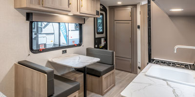 2026 KZ RV Sportsmen Classic 160QB Travel Trailer Dinette