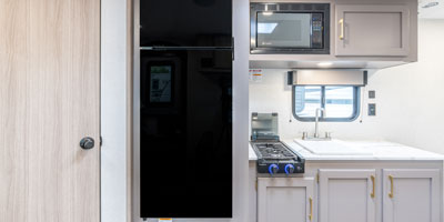 2026 KZ RV Sportsmen Classic 160QB Travel Trailer Kitchen 1