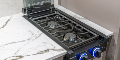 2026 KZ RV Sportsmen Classic 171BH Travel Trailer Cooktop