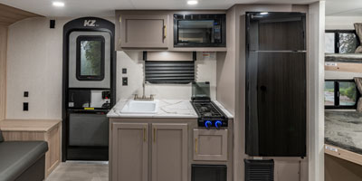 2026 KZ RV Sportsmen Classic 171BH Travel Trailer Kitchen