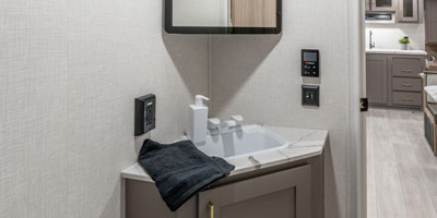 2026 KZ RV Sportsmen SE 291BHKSE Travel Trailer Bathroom Vanity Sink 1
