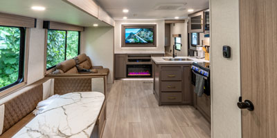 2026 KZ RV Sportsmen SE 301DBSE Travel Trailer Back to Front