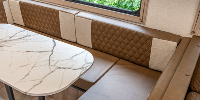 2026 KZ RV Sportsmen SE 301DBSE Travel Trailer Dinette Detail