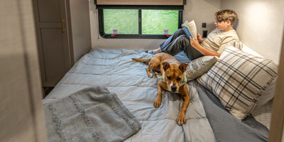 2026 KZ RV Sportsmen SE 301DBSE Travel Trailer Interior Feature Photos 10