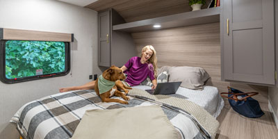 2026 KZ RV Sportsmen SE 301DBSE Travel Trailer Interior Feature Photos 13