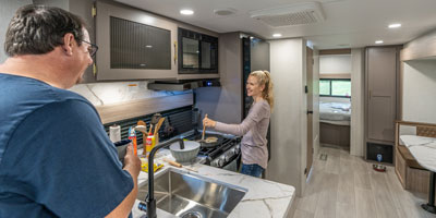 2026 KZ RV Sportsmen SE 301DBSE Travel Trailer Interior Feature Photos 19