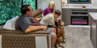 2026 KZ RV Sportsmen SE 301DBSE Travel Trailer Interior Feature Photos 2