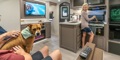 2026 KZ RV Sportsmen SE 301DBSE Travel Trailer Interior Feature Photos 22