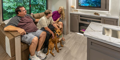 2026 KZ RV Sportsmen SE 301DBSE Travel Trailer Interior Feature Photos 3