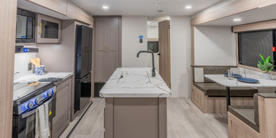 2026 KZ RV Sportsmen SE 344BHKSE Travel Trailer Front to Back