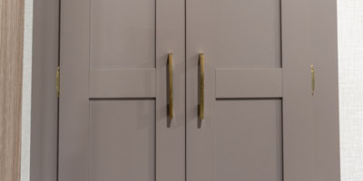 2026 KZ RV Sportsmen SE 344BHKSE Travel Trailer Pantry Closed