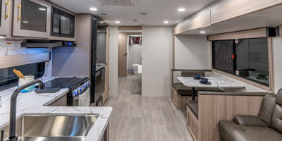 2026 KZ RV Sportsmen SE 383DBKSE Travel Trailer Front to Back