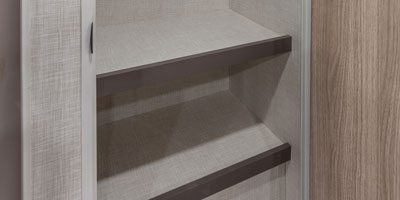 2026 KZ RV Sportsmen SE 383DBKSE Travel Trailer Kitchen Pantry