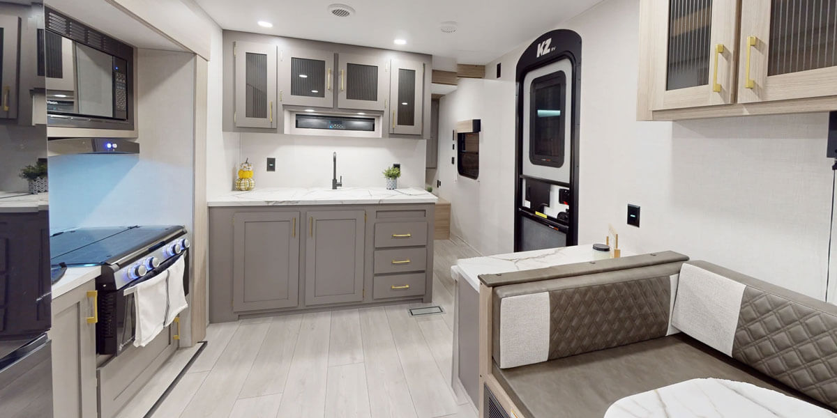 2026 KZ RV Sportsmen SE 291BHKSE Travel Trailer Interior 360