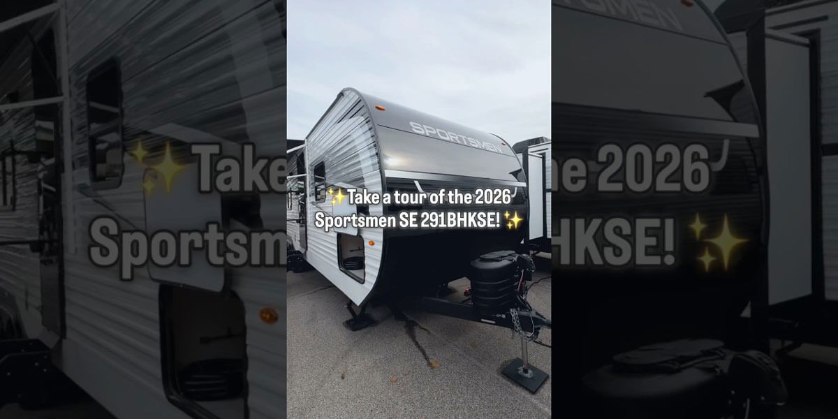 2026 KZ RV Sportsmen SE 291BHKSE Travel Trailer Quick Tour Video