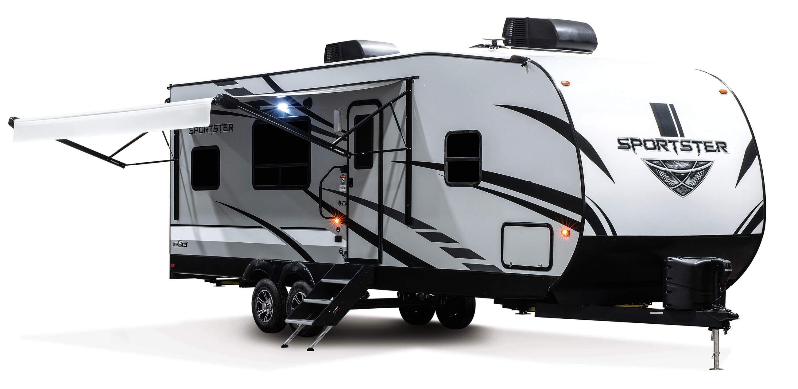 Sportster 270THR Travel Trailer Toy Hauler KZ RV