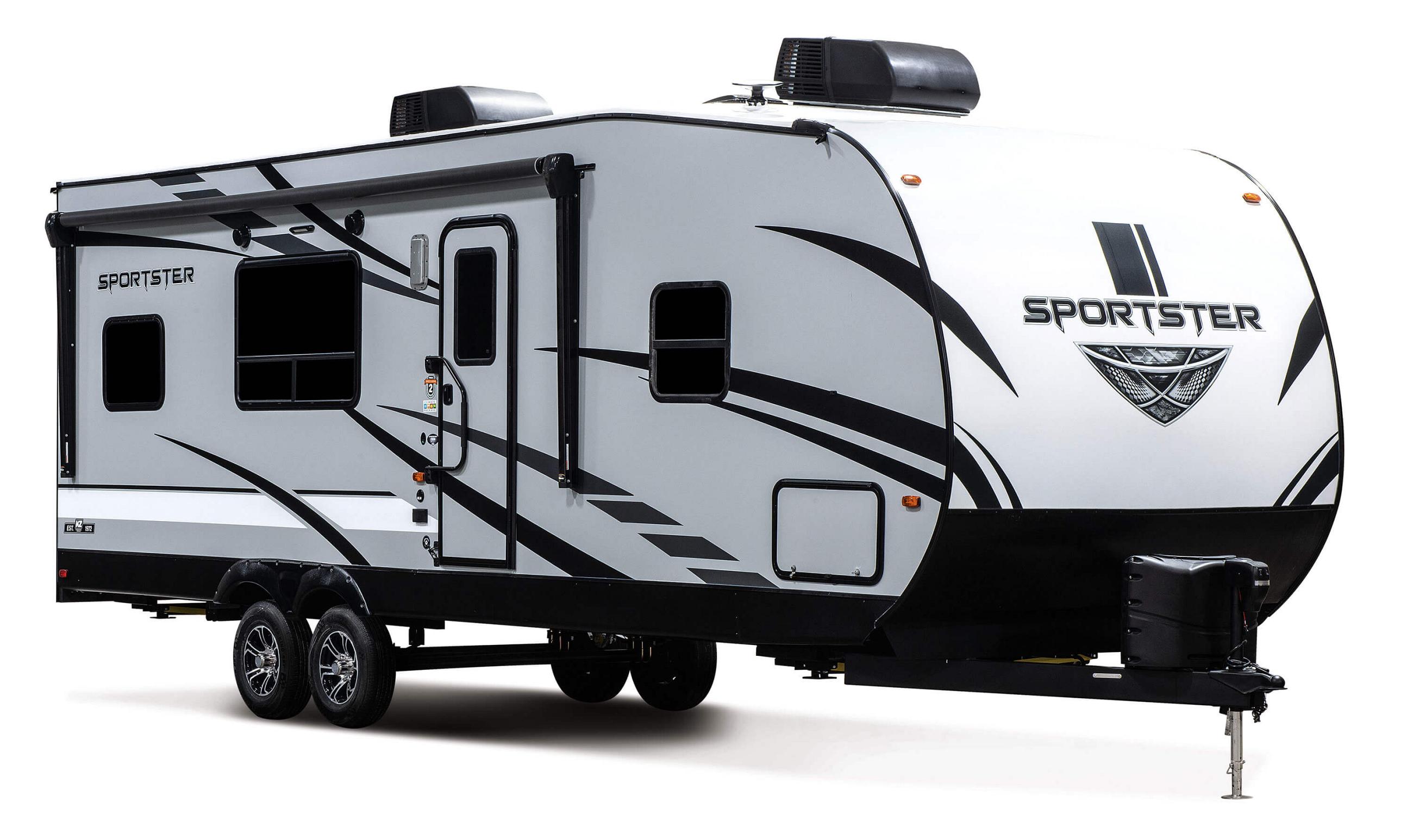 Sportster 270THR Travel Trailer Toy Hauler KZ RV