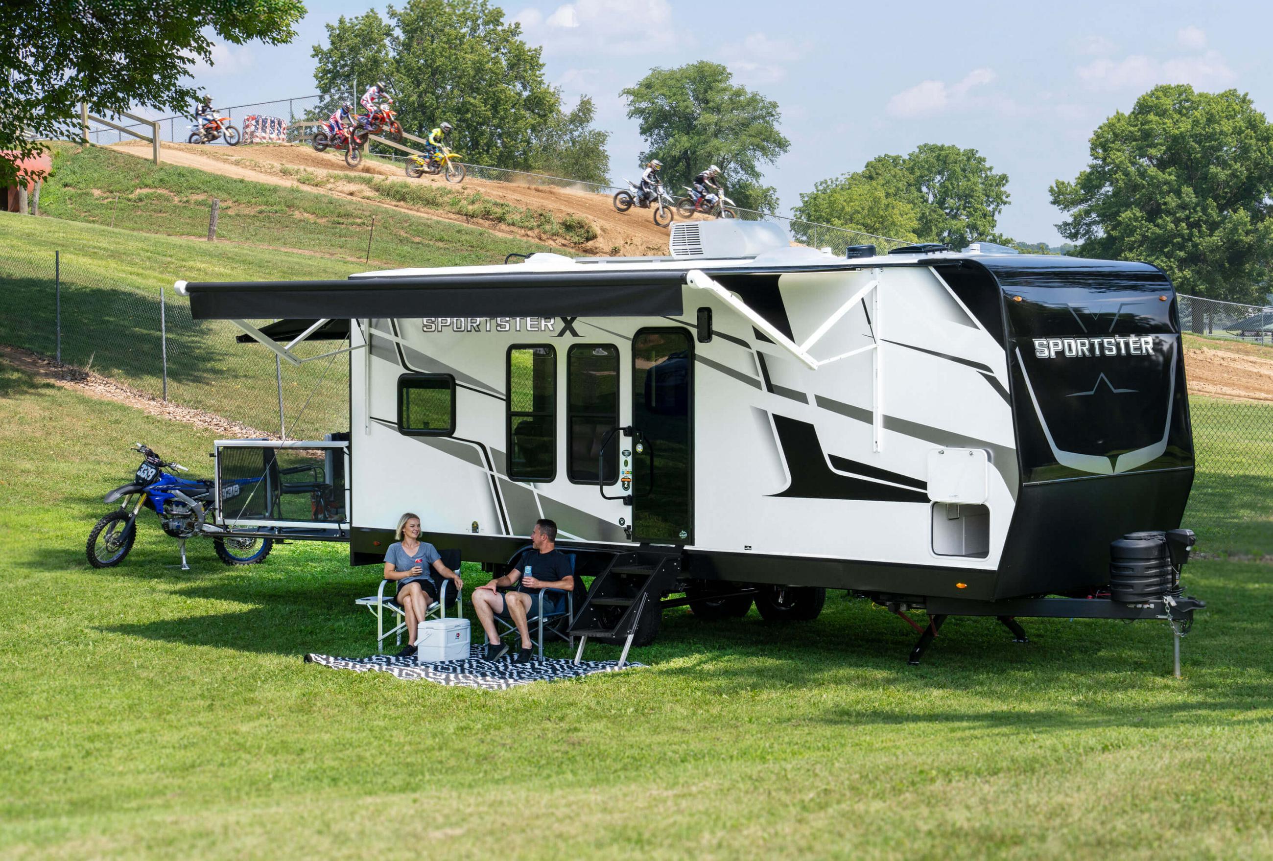 Sportster X 22X Travel Trailer Toy Hauler | KZ RV