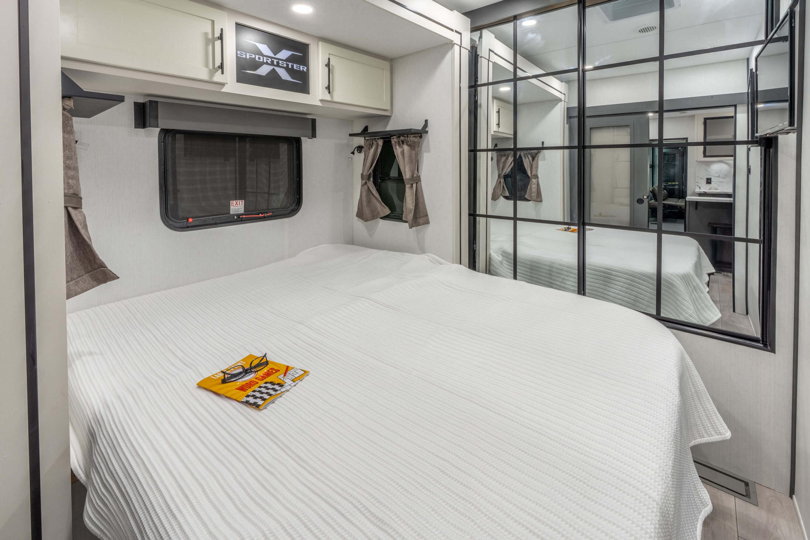 Sportster X 33X Travel Trailer Toy Hauler | KZ RV