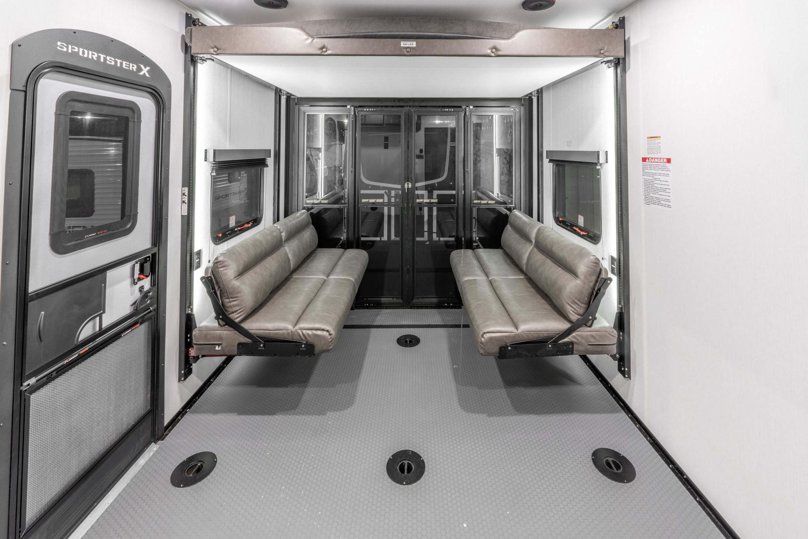 Sportster X 33X Travel Trailer Toy Hauler | KZ RV
