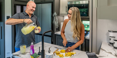 2026 KZ RV Sportster X 3411X Travel Trailer Toy Hauler Interior Lifestyle 1