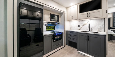 2027 KZ RV Sportster X 26X Travel Trailer Toy Hauler Kitchen