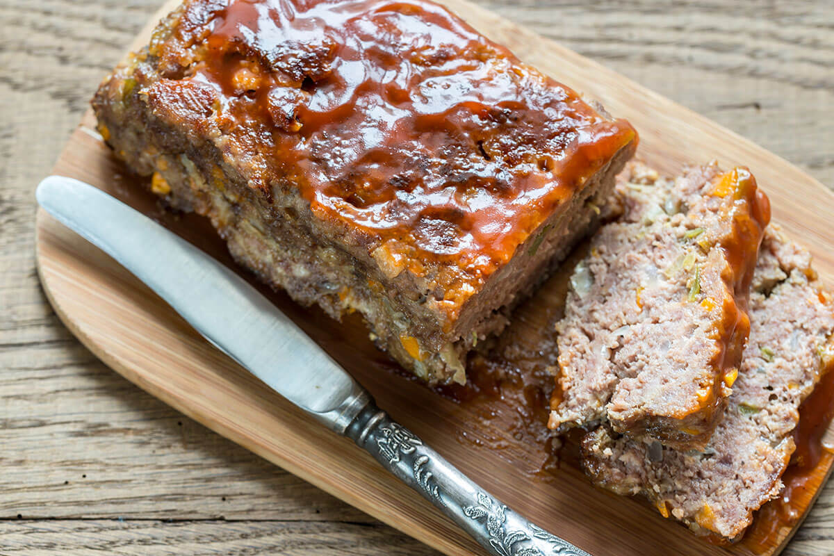 Meatloaf with Barbeque Sauce