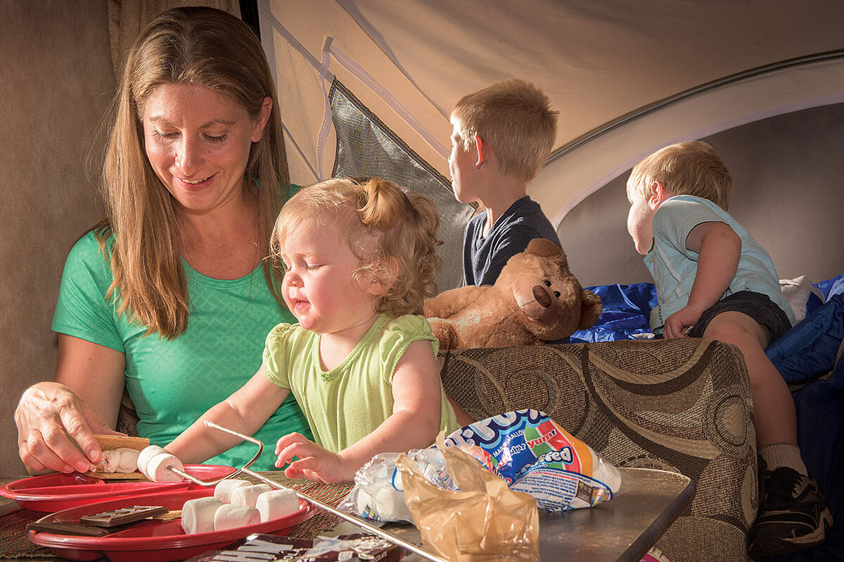 KZ RV Camping with Kids